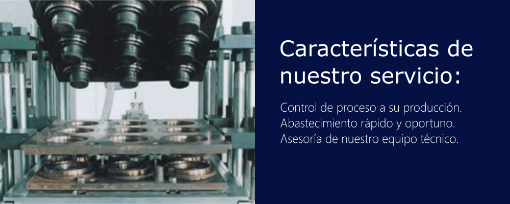 servicio de vulcanizado de soportes vulcanizado caucho metal