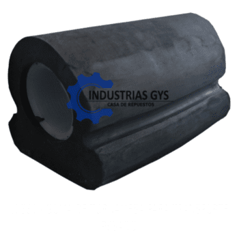 GOMA DE TORNAMESA CON BUJE DE BAQUELITA PARA TRANSPORTE PESADO MODELO SAF HOLLAND