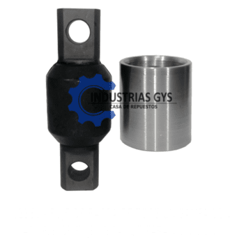 BUJE DE BARRA DE TORSION SAMPA CON ACOPLE DE BUJE METALICO PARA VOLVO VNL SOPORTE DE TEMPLADOR VOLVO VNL AMERICANO SAMPA RCM