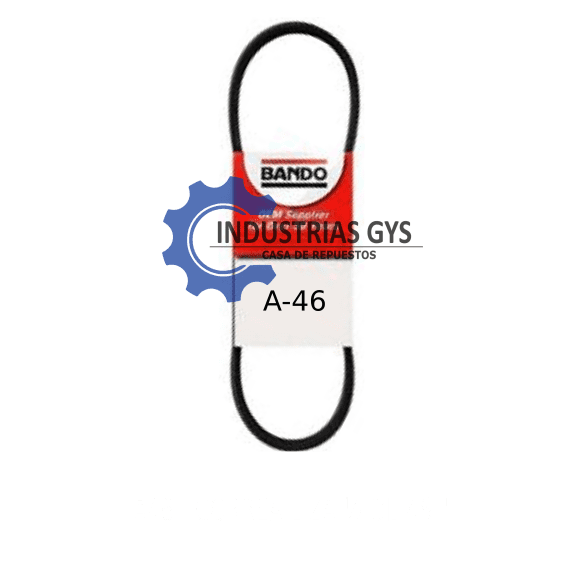 CORREA LIZA DE 1/2 X 46"