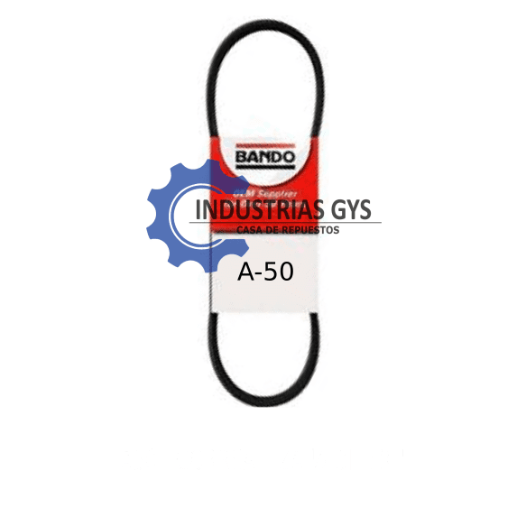 CORREA LIZA DE 1/2 X 50"