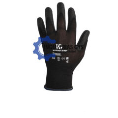 GUANTE DE NYLON CON REVESTIMIENTO DE POLIURETANO TALLA M #9 - HUIYI
