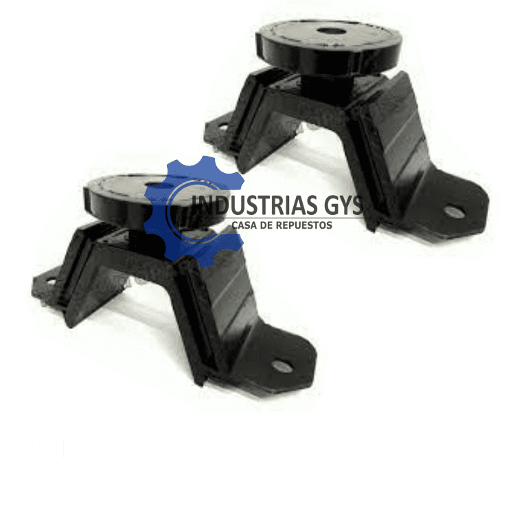 JUEGO DE SOPORTES POSTERIORES DE MOTOR FREIGHTLINER CON PERNOS Y VOLANDAS (2 UND)