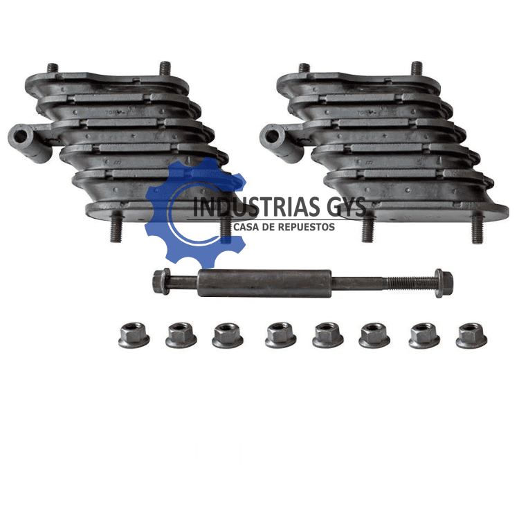 KIT DE SOPORTES DE SUSPENSION CHALMER COMPACTADORA