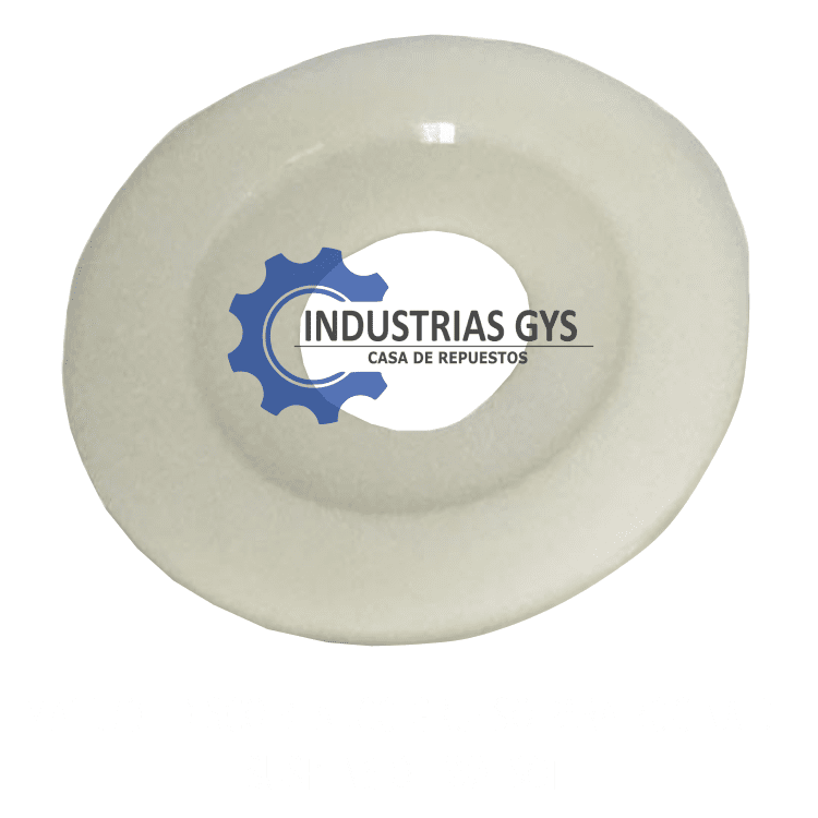 DISCO BLANCO GRUESO PARA BOCINA DE SUSPENSION WATSON DISCO DE BUJE TRIFUNCIONAL BOLANDA VOLANDA DE BAQUELITA VAQUELITA BOCINA WATSON MARCA MANSONS GRUESO
