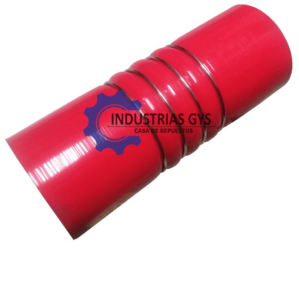 MANGUERA DE SILICONA ROJA 4 ANILLOS 3 1/2 X 8