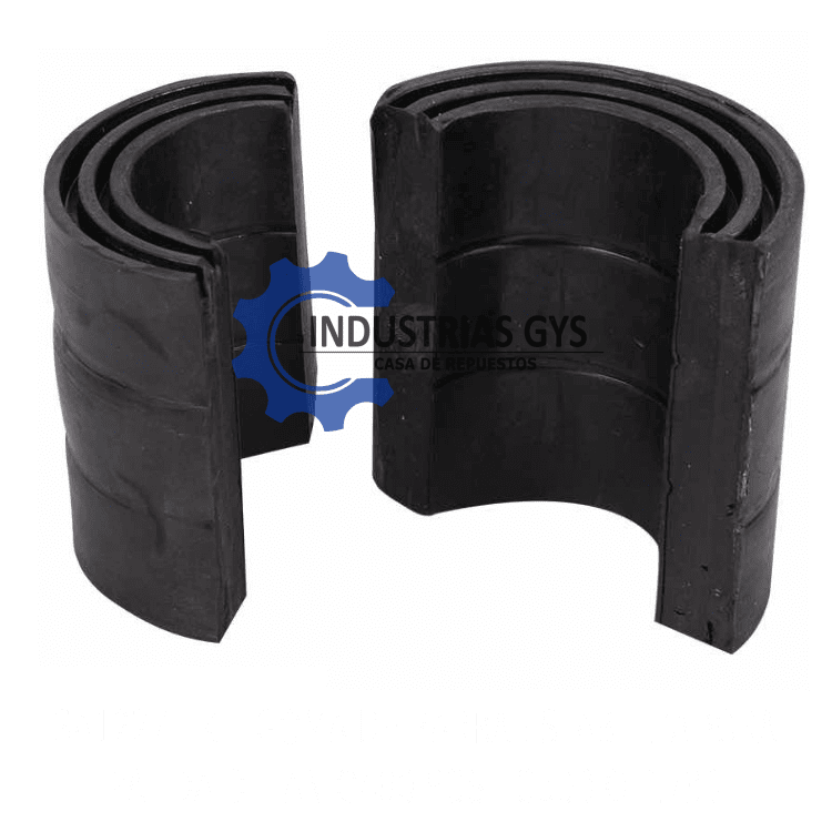 KIT GOMA DE JEBE PARTIDO DE BARRA ESTABILIZADORA DELANTERA O400 POSTERIOR O500 OF1730 (2UND)