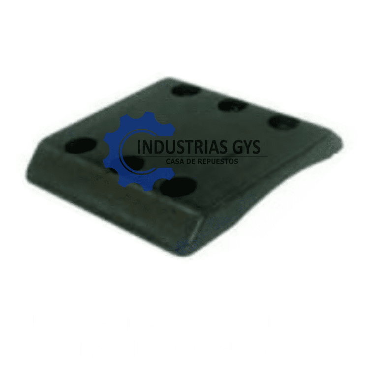 GOMA SUPERIOR CH CUADRADA DE TORNAMESA QUINTA RUEDA M1 GOMA DE TORNAMESA // TORNAMESA MODELO JOST // JOST JSK37C // GOMA DE TORNAMESA // GAFF GAFSUS0167 // GOMA JOST DE QUINTA RUEDA // GOMA DE TORNAMESA JSK37C // GOMA DE QUINTA RUEDA PARA 2" // JOST DAF VOLVO UR PARTS